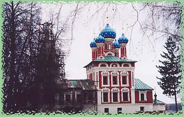 Церковь Дмитрия на крови в Угличском кремле